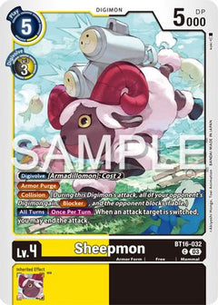 Sheepmon (BT16-032) [Beginning Observer] - Deck Out Gaming