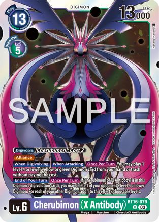 Cherubimon (X Antibody) (BT16-079) [Beginning Observer] Foil - Deck Out Gaming