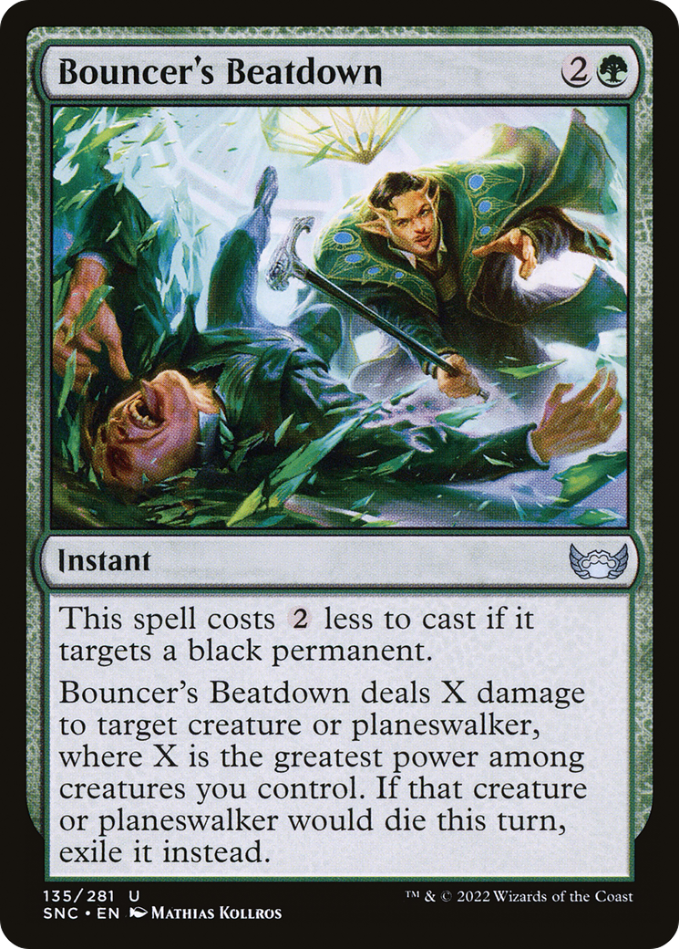 Bouncer's Beatdown (135) [Streets of New Capenna] foil - Deck Out Gaming