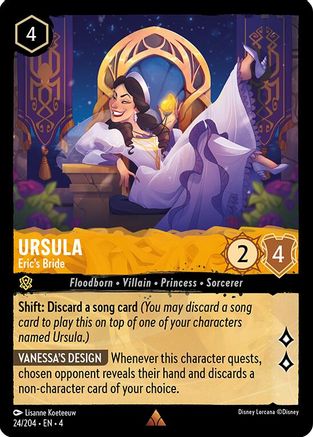 Ursula - Eric's Bride (24/204) [Ursulas Return] - Deck Out Gaming