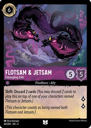 Flotsam & Jetsam - Entangling Eels (44/204) [Ursulas Return] - Deck Out Gaming