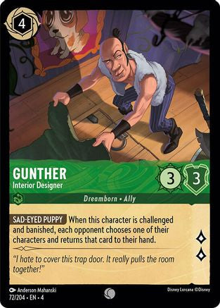 Gunther - Interior Designer (72/204) [Ursulas Return] Cold Foil - Deck Out Gaming