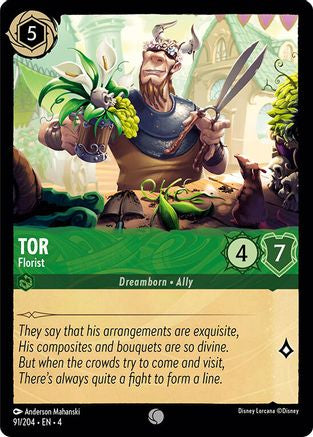 Tor - Florist (91/204) [Ursulas Return] - Deck Out Gaming