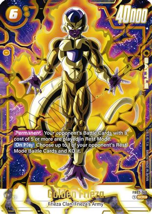 Golden Frieza (Alternate Art) (FB02-140) [Blazing Aura] Foil - Deck Out Gaming