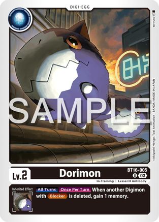 Dorimon (BT16-005) [Beginning Observer] - Deck Out Gaming