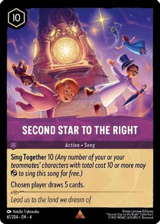 Second Star to the Right (61/204) [Ursulas Return] - Deck Out Gaming