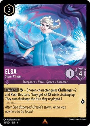 Elsa - Storm Chaser (42/204) [Ursulas Return] - Deck Out Gaming