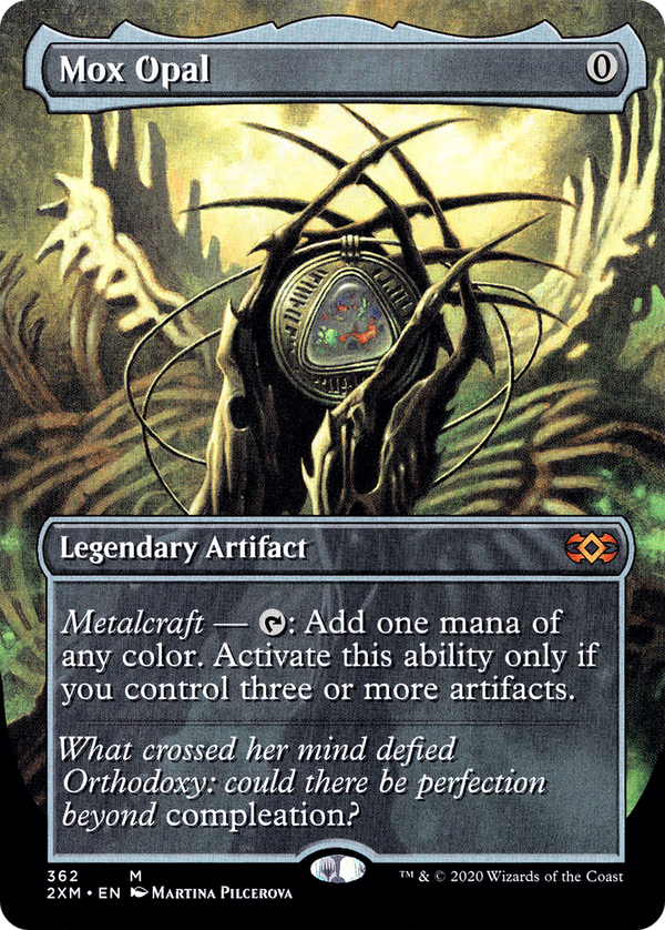 Mox Opal (Borderless) (362) [Double Masters] foil - Deck Out Gaming