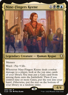 Nine-Fingers Keene (289) [Commander Legends: Battle for Baldur's Gate] - Deck Out Gaming