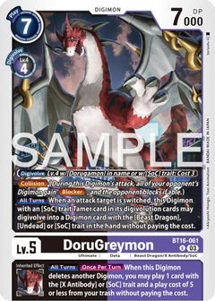 DoruGreymon (BT16-061) [Beginning Observer] - Deck Out Gaming