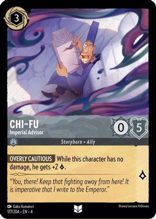 Chi-Fu - Imperial Advisor (177/204) [Ursulas Return] - Deck Out Gaming