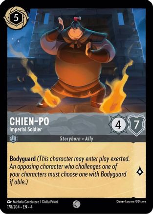 Chien-Po - Imperial Soldier (178/204) [Ursulas Return] - Deck Out Gaming