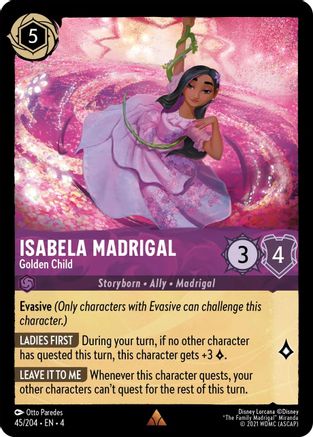 Isabela Madrigal - Golden Child (45/204) [Ursulas Return] - Deck Out Gaming