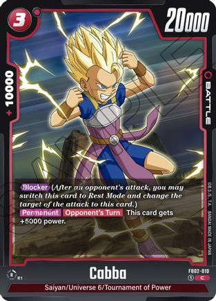 Cabba (FB02-010) [Blazing Aura] - Deck Out Gaming