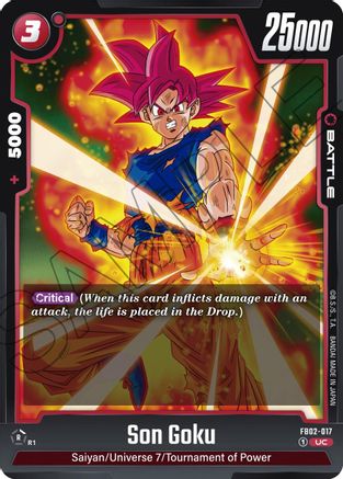 Son Goku - FB02-017 (FB02-017) [Blazing Aura] - Deck Out Gaming