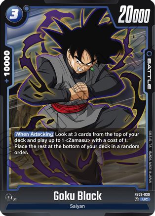 Goku Black - FB02-039 (FB02-039) [Blazing Aura] - Deck Out Gaming