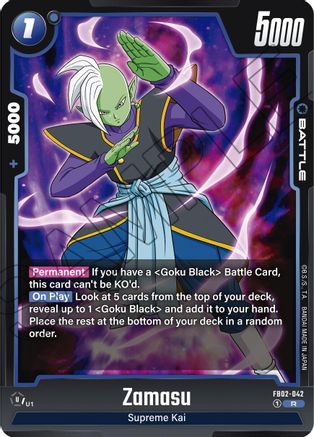 Zamasu - FB02-042 (FB02-042) [Blazing Aura] Foil - Deck Out Gaming