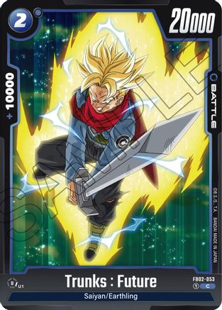 Trunks : Future - FB02-053 (FB02-053) [Blazing Aura] - Deck Out Gaming