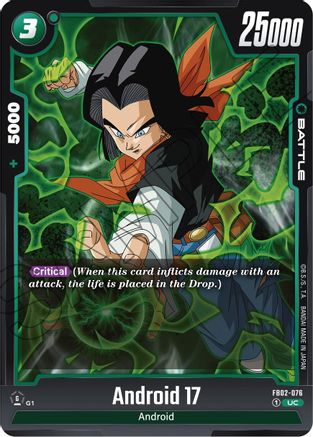 Android 17 - FB02-076 (FB02-076) [Blazing Aura] - Deck Out Gaming