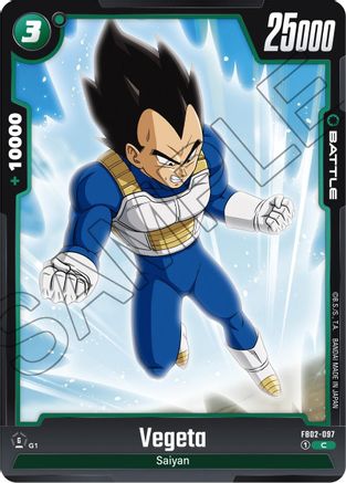 Vegeta - FB02-097 (FB02-097) [Blazing Aura] - Deck Out Gaming