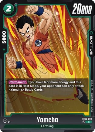 Yamcha (FB02-099) [Blazing Aura] - Deck Out Gaming