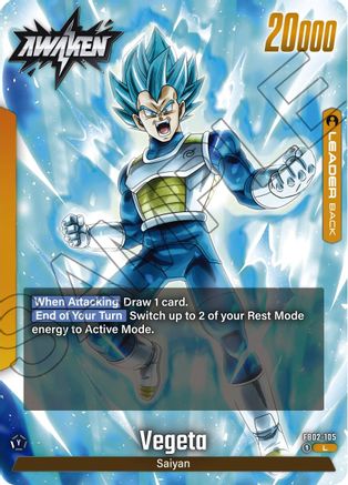 Vegeta - FB02-105 (FB02-105) [Blazing Aura] - Deck Out Gaming