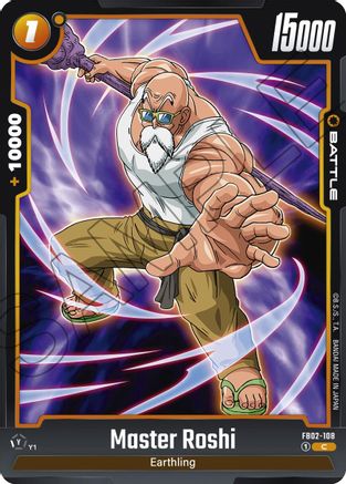 Master Roshi - FB02-108 (FB02-108) [Blazing Aura] - Deck Out Gaming