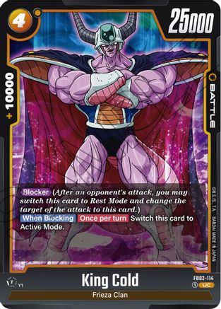 King Cold (FB02-114) [Blazing Aura] - Deck Out Gaming