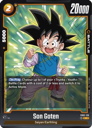 Son Goten - FB02-120 (FB02-120) [Blazing Aura] - Deck Out Gaming