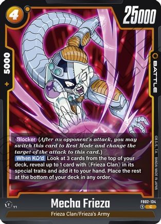 Mecha Frieza (FB02-134) [Blazing Aura] - Deck Out Gaming