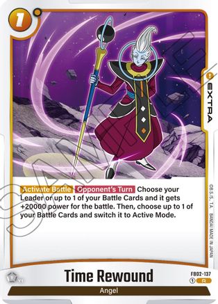 Time Rewound (FB02-137) [Blazing Aura] Foil - Deck Out Gaming