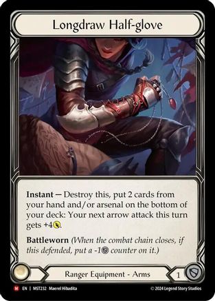 Longdraw Half-glove (MST232) [Part the Mistveil] Cold Foil - Deck Out Gaming