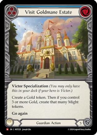 Visit Goldmane Estate (MST225) [Part the Mistveil] - Deck Out Gaming