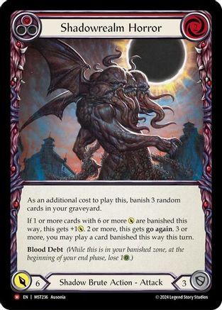 Shadowrealm Horror (MST236) [Part the Mistveil] Rainbow Foil - Deck Out Gaming