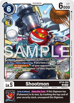 Shootmon (BT16-059) [Beginning Observer] - Deck Out Gaming