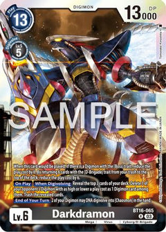 Darkdramon (BT16-065) [Beginning Observer] Foil - Deck Out Gaming