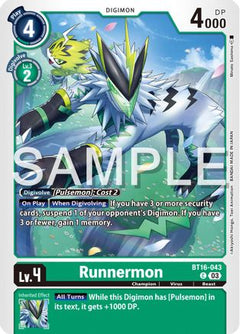 Runnermon (BT16-043) [Beginning Observer] - Deck Out Gaming