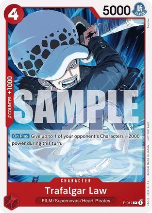 Trafalgar Law (Tournament Pack Vol. 7) (P-017) [One Piece Promotion Cards] - Deck Out Gaming