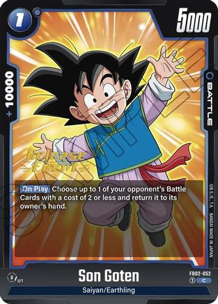 Son Goten - FB02-052 (FB02-052) [Blazing Aura Release Event Cards] - Deck Out Gaming