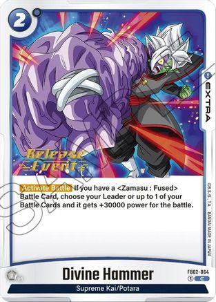 Divine Hammer (FB02-064) [Blazing Aura Release Event Cards] - Deck Out Gaming