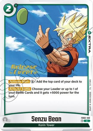 Senzu Bean (FB02-103) [Blazing Aura Release Event Cards] - Deck Out Gaming