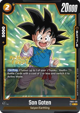 Son Goten - FB02-120 (FB02-120) [Blazing Aura Release Event Cards] - Deck Out Gaming