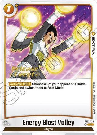 Energy Blast Volley (FB02-138) [Blazing Aura Release Event Cards] - Deck Out Gaming