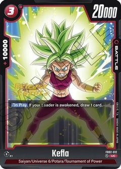 Kefla - FB02-012 (FB02-012) [Blazing Aura Release Event Cards] - Deck Out Gaming