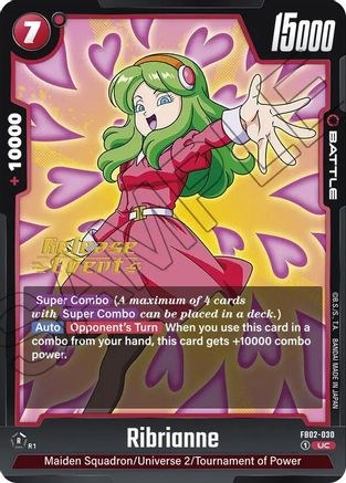 Ribrianne - FB02-030 (FB02-030) [Blazing Aura Release Event Cards] - Deck Out Gaming