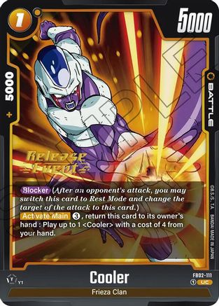 Cooler (FB02-111) [Blazing Aura Release Event Cards] - Deck Out Gaming