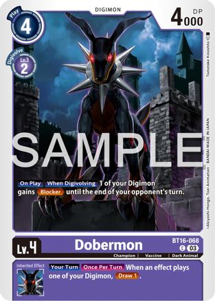 Dobermon (BT16-068) [Beginning Observer]