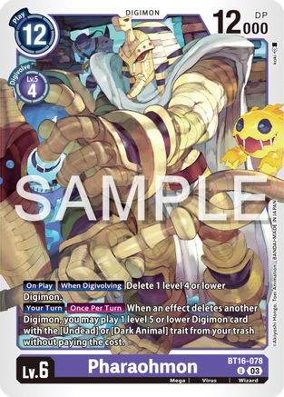 Pharaohmon (BT16-078) [Beginning Observer] - Deck Out Gaming