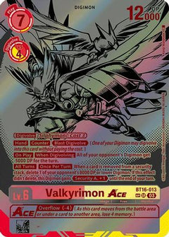 Valkyrimon ACE (Textured) (BT16-013) [Beginning Observer] Foil - Deck Out Gaming