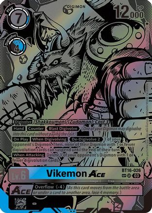 Vikemon Ace (Textured) (BT16-026) [Beginning Observer]